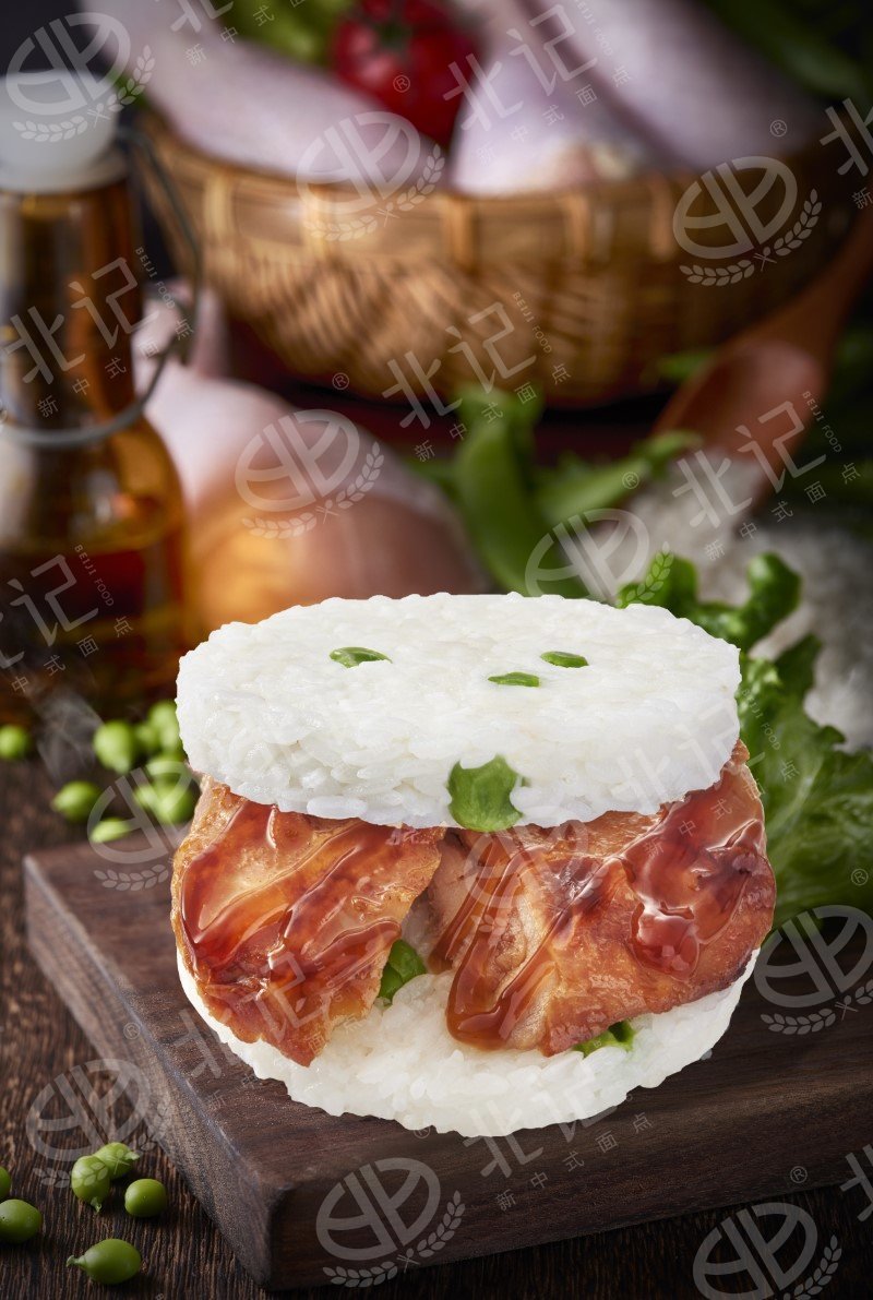 Teriyaki Chicken Sushi Burger